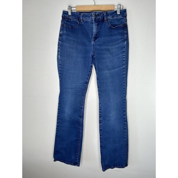 Talbots Heritage Straight Dark Wash Womens Size 10 - Picture 1 of 11